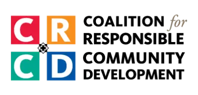 Coalition for Responsible Community Development (CRCD) logo